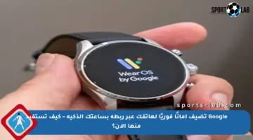 Google تضيف أمانًا فوريًا لهاتفك عبر ربطه بساعتك الذكية – كيف تستفيد منها الآن؟
